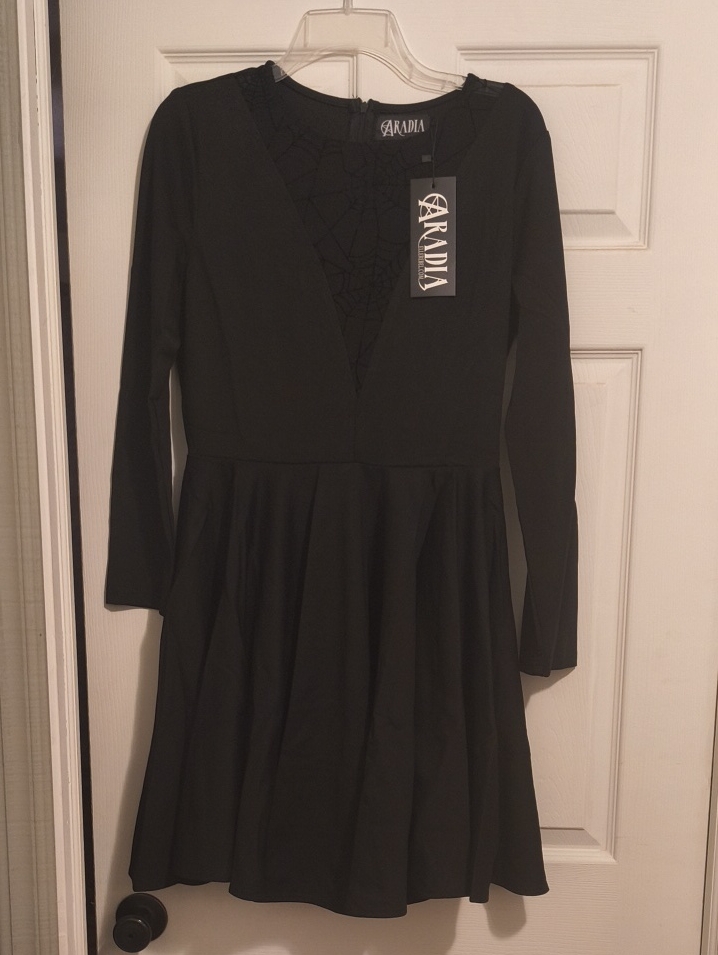 Sleepy Hollow Fit And Flare Dress By Elle Rebel Nwt — image 4 of 5